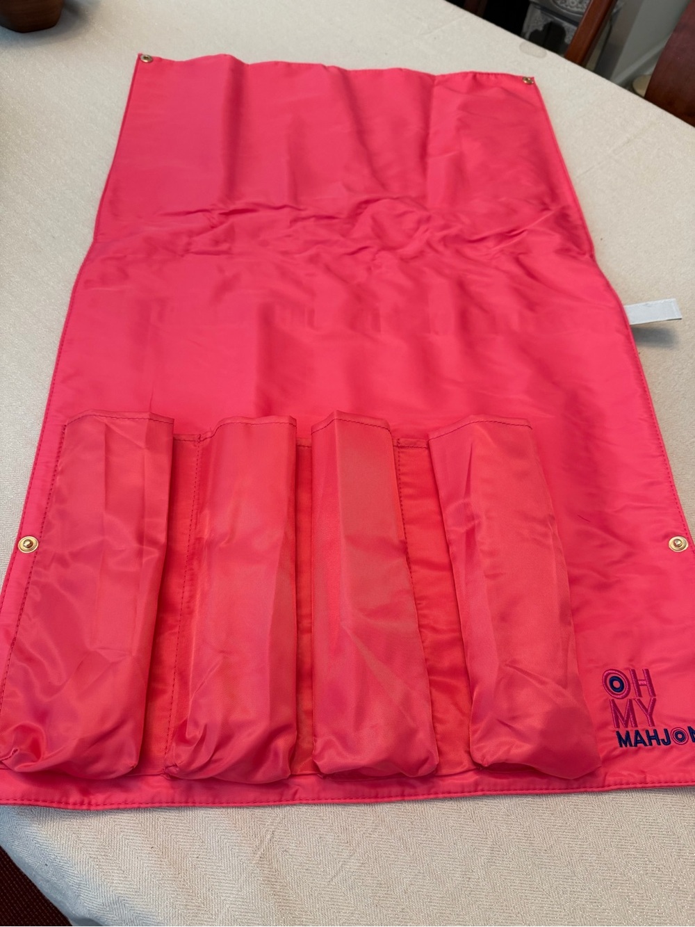 Pink Roll-Up Rack Bag - Let's Rack & Roll - Picture 2 of 3